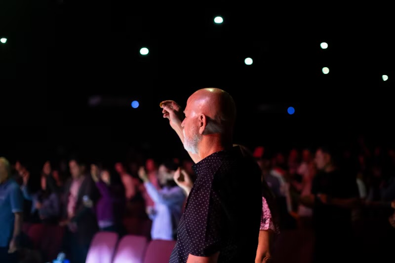 Songwriter and worship leader collaborating